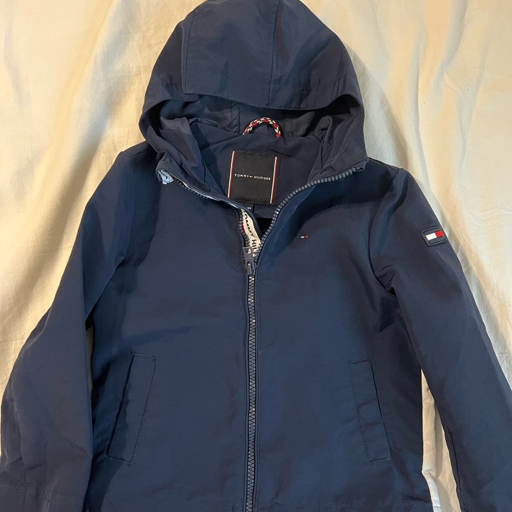 Tommy Hilfiger Kids Dark Blue Raincoat